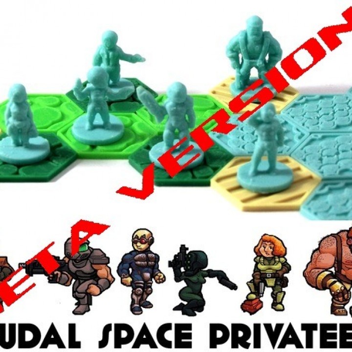 Pocket-Tactics: Feudal Space Privateers (Second Edition) image