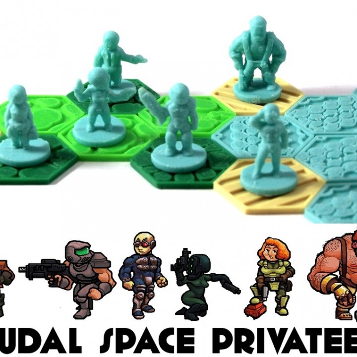 Pocket-Tactics: Feudal Space Privateers (Second Edition) image