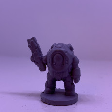 Picture of print of Dominion ExoKnight Mark V (18mm scale)