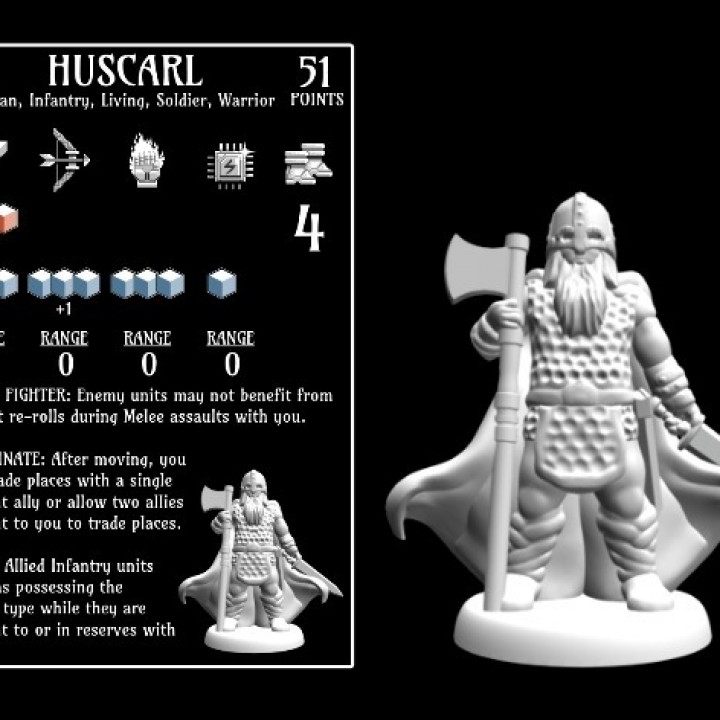 Huscarl (18mm scale) image