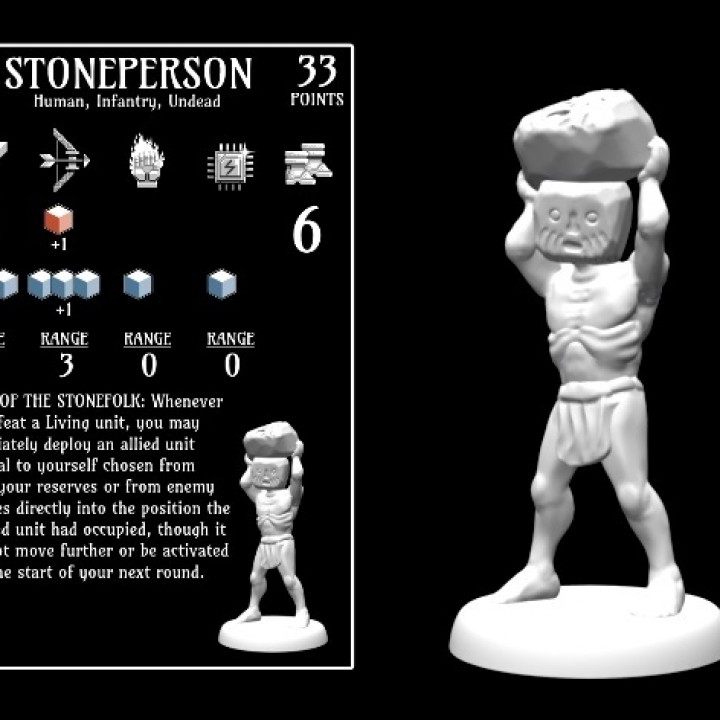 Stoneperson (18mm scale) image