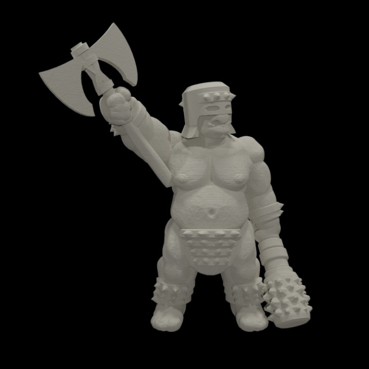 Ogre Marauder (28mm/Heroic scale and 15mm scale) image