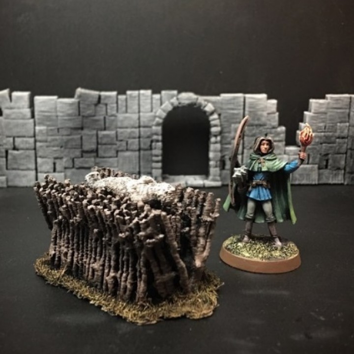 Delving Decor: Funeral Pyre (28mm/Heroic scale) image