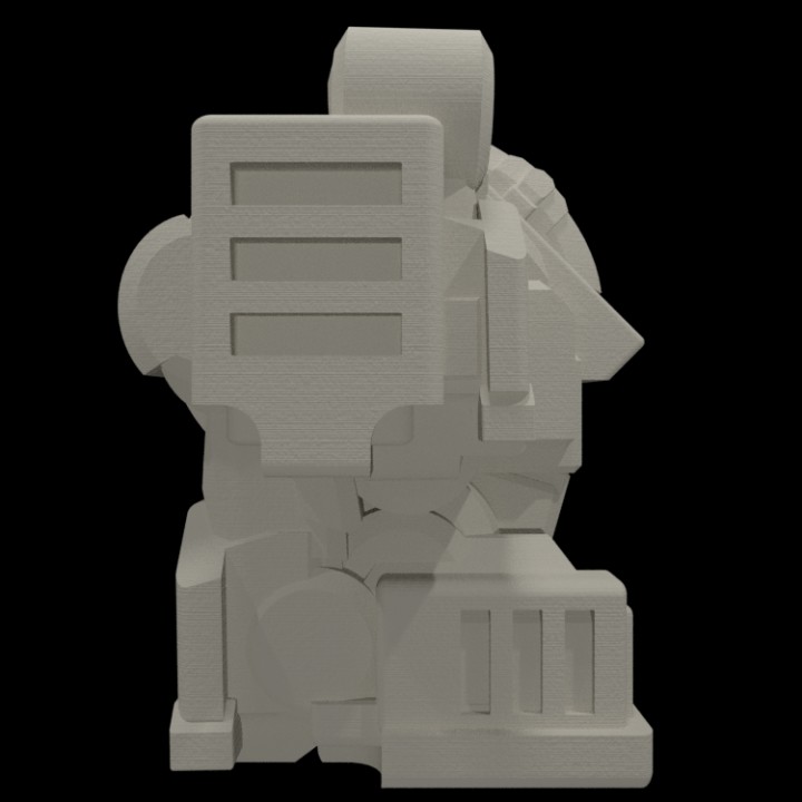 Folded Robotic Soldier (28mm/Heroic scale) image