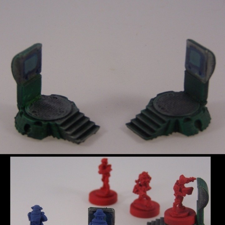 Teleporter Pads (18mm scale) image