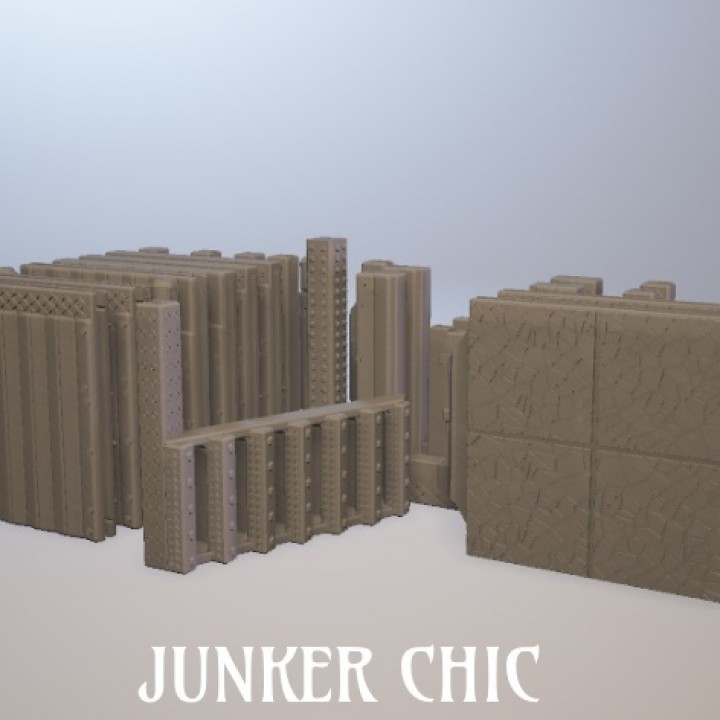 Z.O.D. Junker Chic Theme Bases (28mm/Heroic scale) image