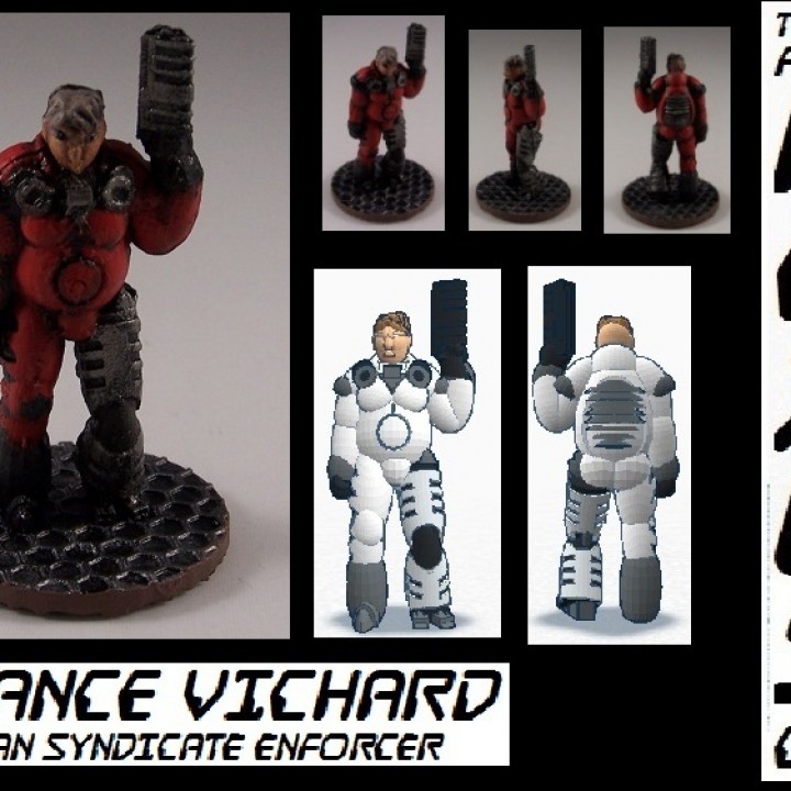 Prance Vichard, Human Syndicate Enforcer image