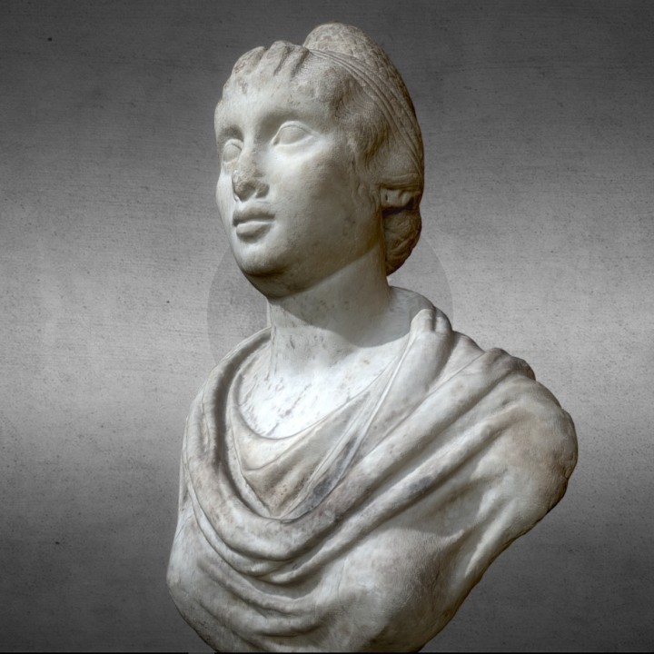 Bust of antonine woman image