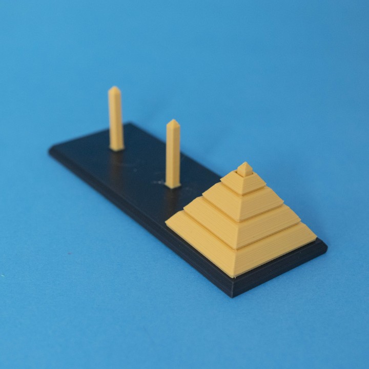 Build the Pyramids // Towers of Hanoi Puzzle image