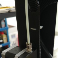 Picture of print of JGAurora A5 Manual Filament Feeding Knob and Button Setup