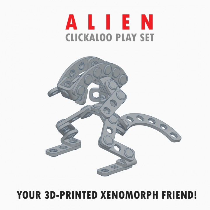 Alien Clickaloo Play Set image