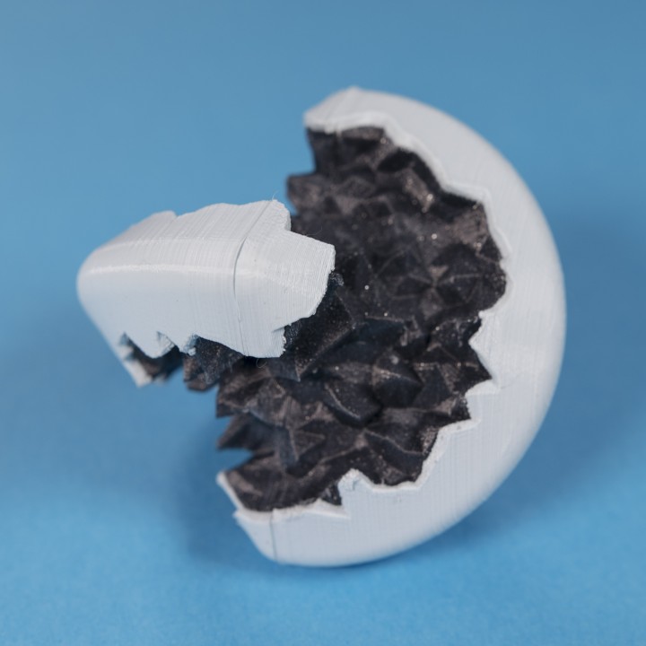 3D Printable Geode Sphericon by Devin Enrique Büchele de Montes