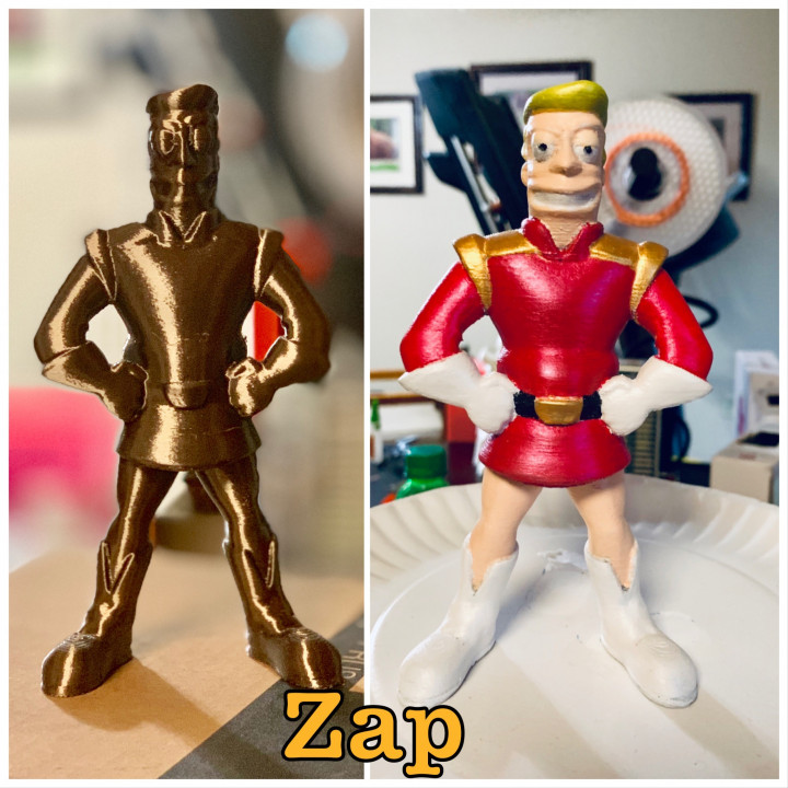 Futurama Toynami Zapp offers Brannigan