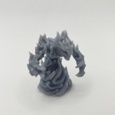 Picture of print of 4 Elemental Pack - PRESUPPORTED - 32mm scale - D&D