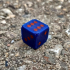 Simple 16mm Dice // Single and Dual Color print image