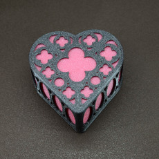 Picture of print of Gothic Heart Box