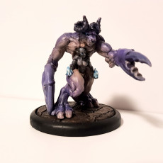 Picture of print of Claw Handed Demon - Greater Demon - PRESUPPORTED - 32 mm scale