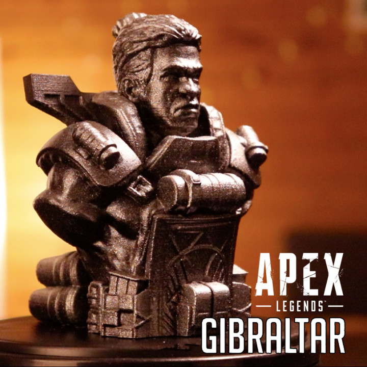 Gibraltar-Bust from "Apex Legends" (Support Free Model) image