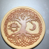 Celtic tree of Life drink-coaster (version 2) print image