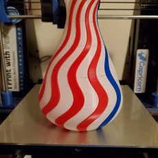 Picture of print of Stream Vase (with inserts!)