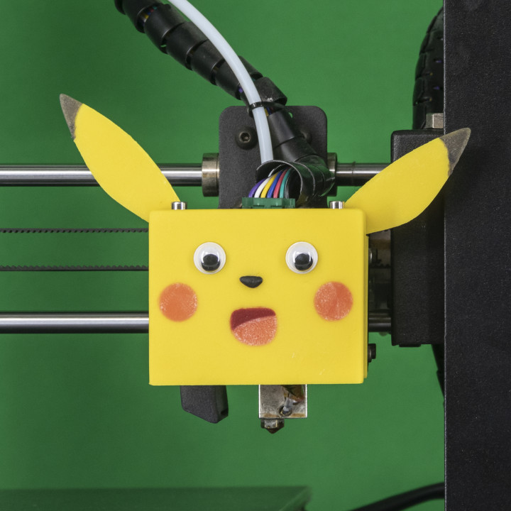 Pikachu i3 Mega Printer Skin image