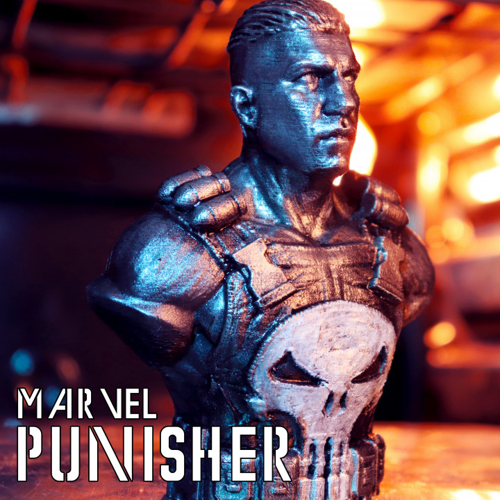 Punisher - Frank Castle / Support Free Bust image