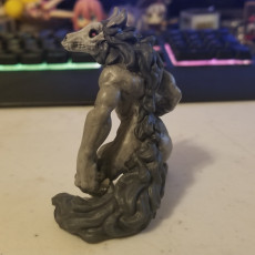 Picture of print of Hell Wolf - Bone - PRESUPPORTED - Hell Hath No Fury - 32mm Scale