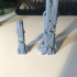 Pillars - Scatter Terrain - 3 Models - PRESUPPROTEd - Hell Hath No Fury - scale 32mm print image