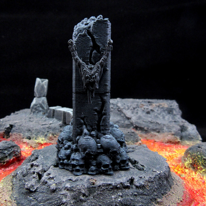 Corpses & Alter - 17 model pack - PRESUPPORTED Scenery - Hell hath no Fury - 32mm scale image