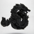 Mortas Dragon - Death Dragon - PRESUPPORTED - 32 mm scale print image