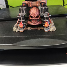 Picture of print of Hell Bell - Scenery - PRESUPPORTED - Hell Hath No Fury - 32mm scale