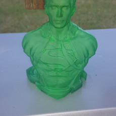 Picture of print of Henry Cavill as Clark Kent / Superman (Support free bust)