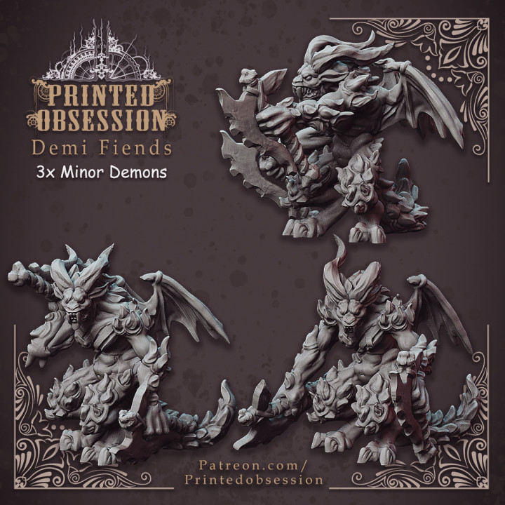 Demon Pack - Mixed Fiends - Hell Hath No Fury - 32mm Scale image