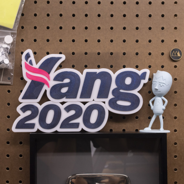 Yang 2020 - 10" Sign image