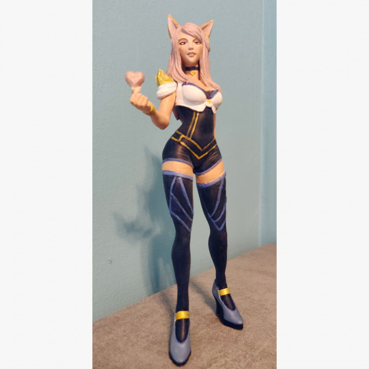 3D Print of Ahri KDA - League of Legends - 25cm tall model by bitgamma