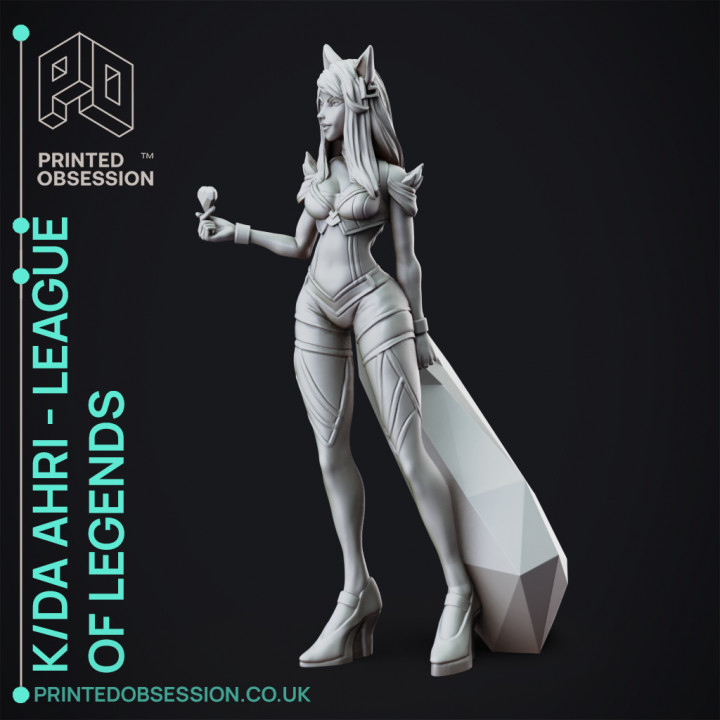 Ahri KDA - League of Legends - 25cm tall model image