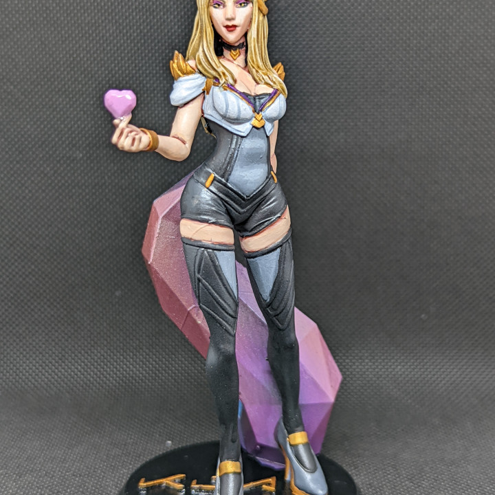 3D Print of Ahri KDA - League of Legends - 25cm tall model by DrVoidberg