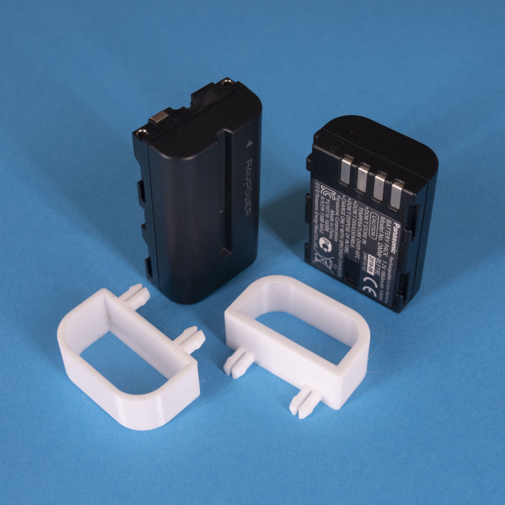 Peg Anything // Battery Holder for GH6, GH5, Sony, DMW-BLF19E, NP-F550, RP-BC009, NP-F330 F550 F570 image