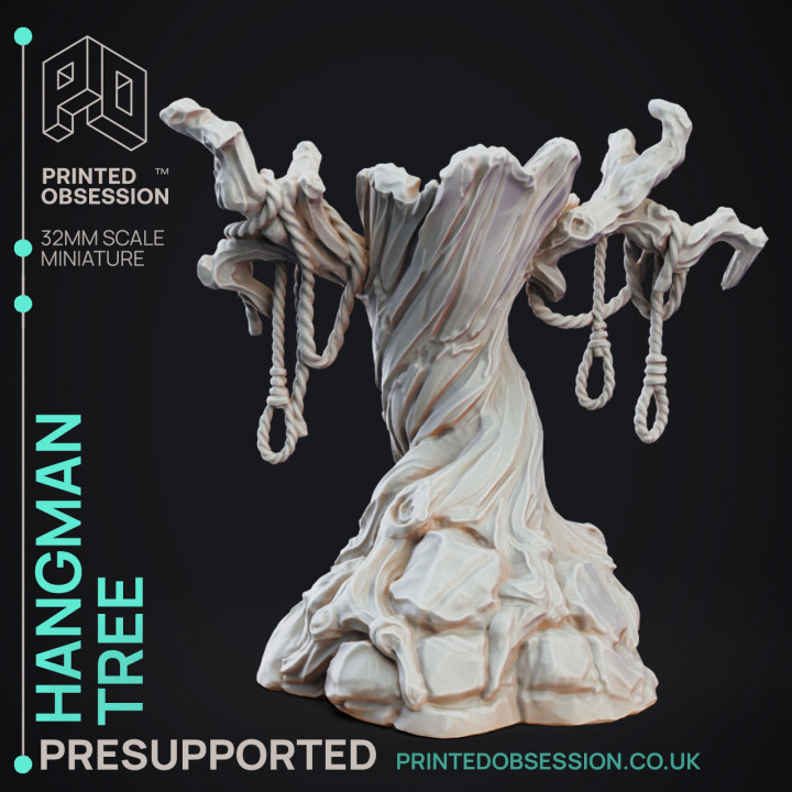 Hangman Tree - Large creature - PRESUPPORTED - 32mm scale image