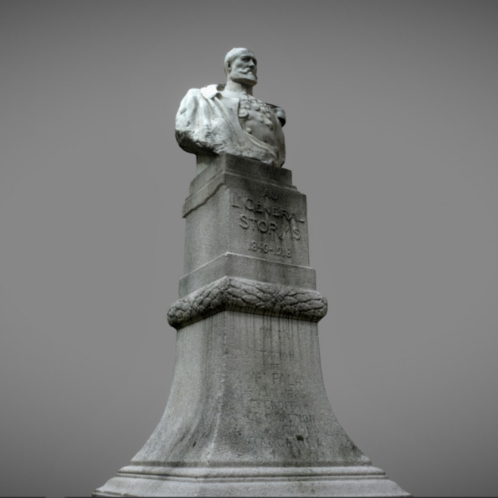 Bust of General Storms image