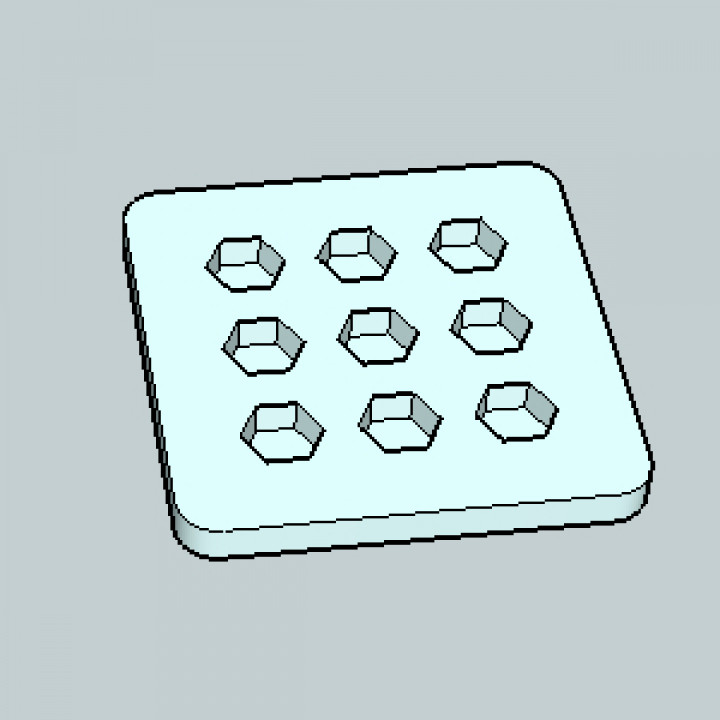 Hexagon Ice Tray image