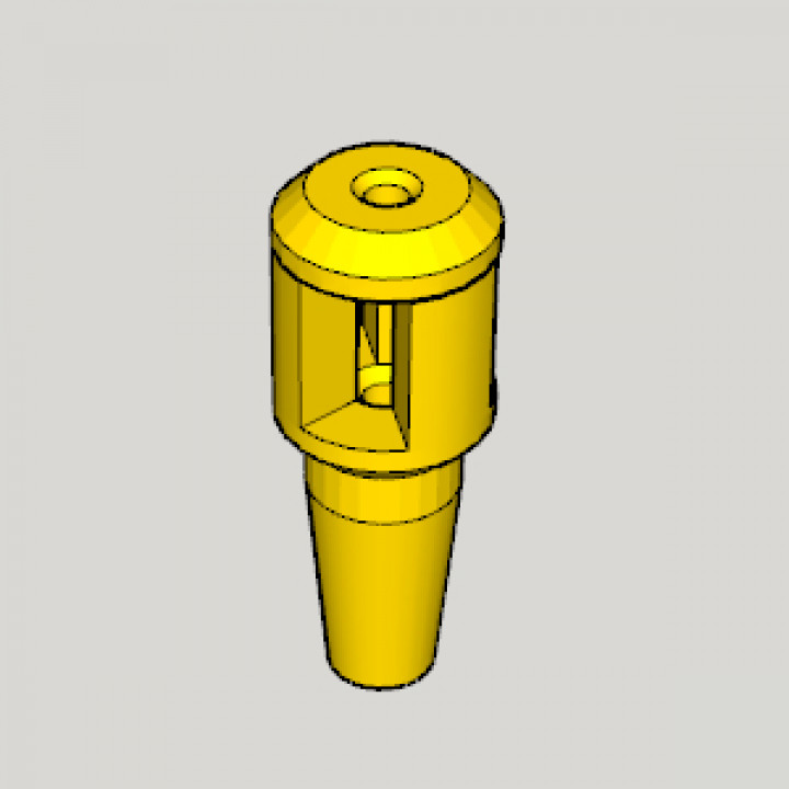 3D Printable Hookah Ventilation Valve by Shidou_Industries