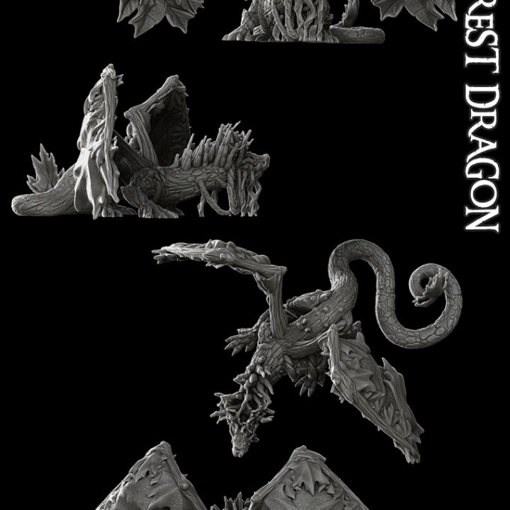 Epic Model Kit: Forest Dragon image