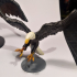 Roc - 3 Giant Eagles - PRESUPPORTED - 32mm scale print image