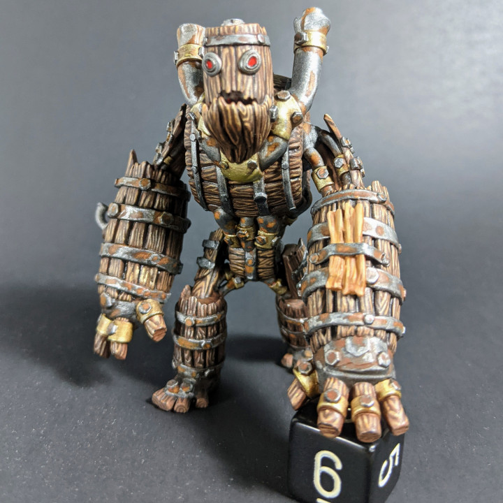 画材 Golem footprints Stone Golem - Constructs