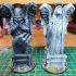 Weeping Angel Statues - Scenery - PRESUPPORTED - heaven hath no fury - 32 mm scale print image