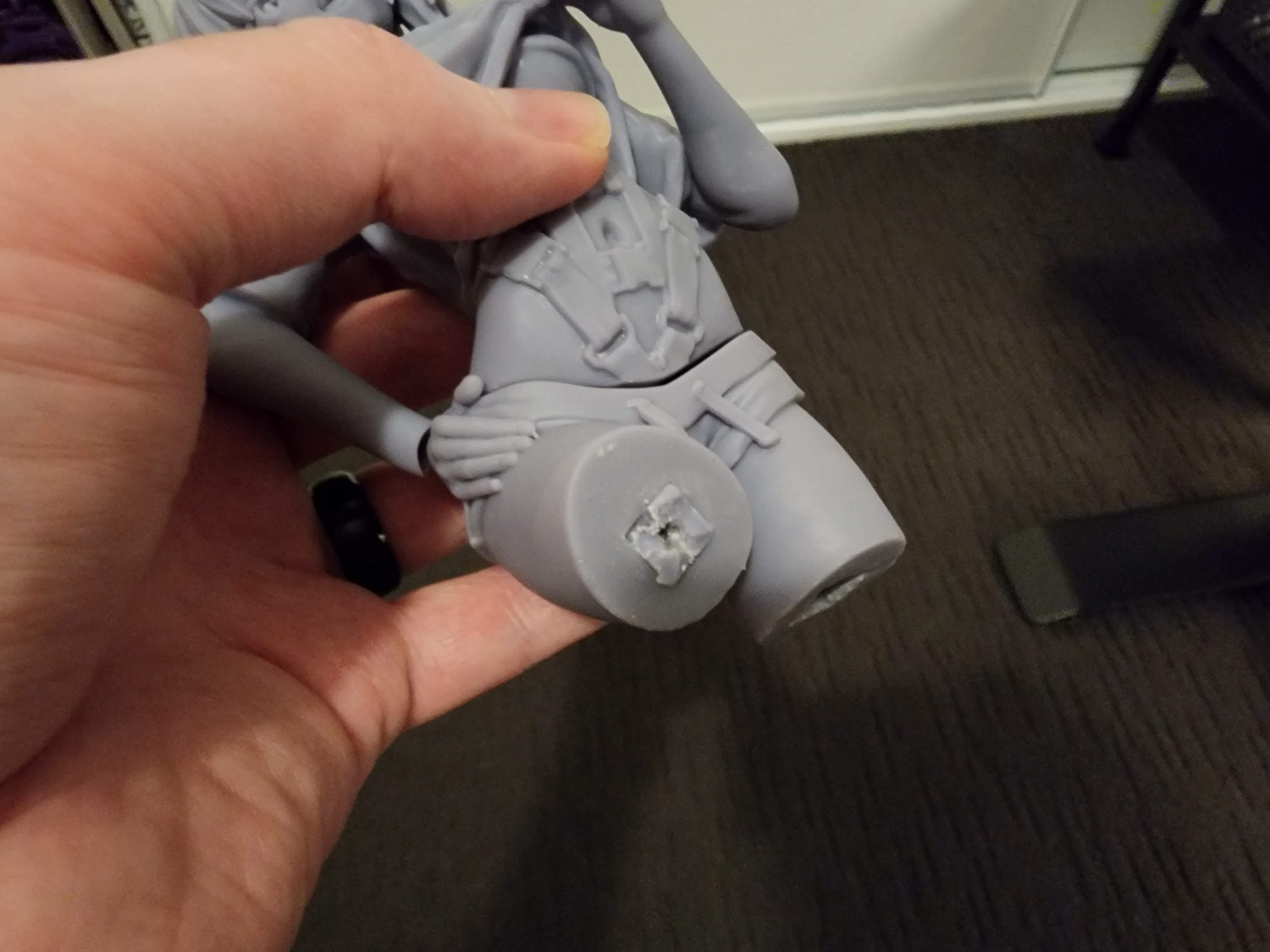 3D Printable Projekt Melody - Fan Art - 30cm model by Printed Obsession