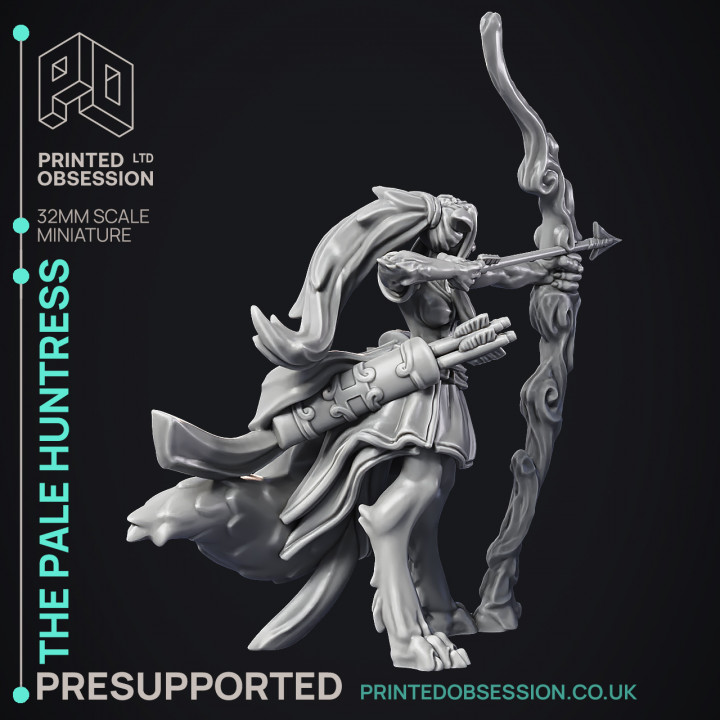 Pale Huntress archon - Celestial - PRESUPPORTED - Heaven Hath no Fury - 32 mm scale image