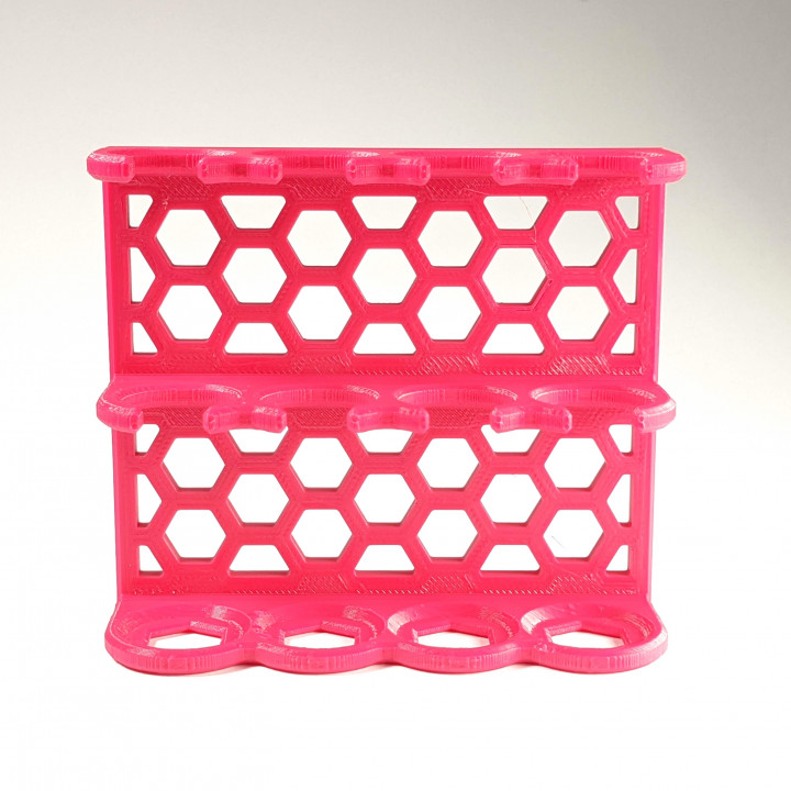 3D Printable Whiteboard Marker Caddy by Clockspring