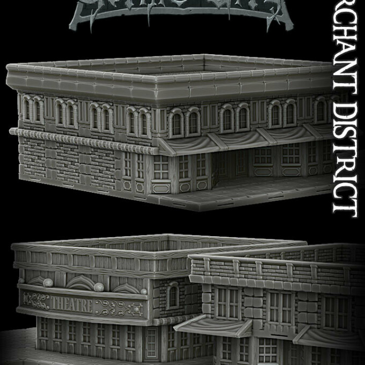 Gothic City: Merchant District image